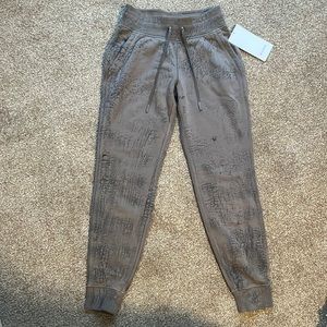 Lululemon warm down joggers